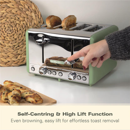 Hamilton Beach Harmony 4 Slice Toaster Matcha
