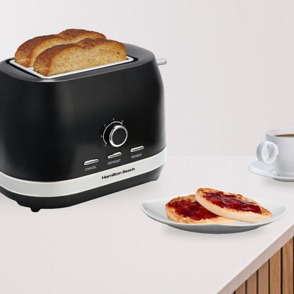 Hamilton Beach Ella 2 Slice Matte Black Toaster