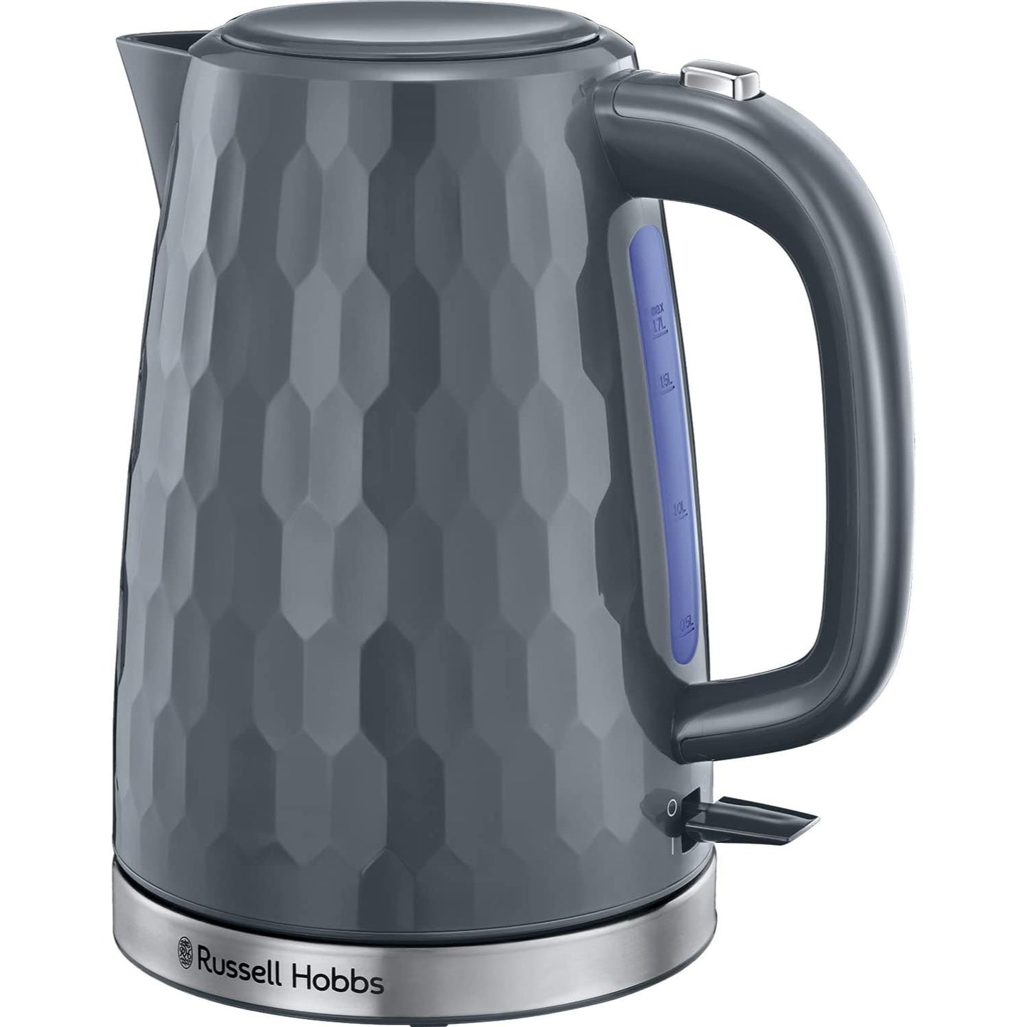 Russell Hobbs Honeycomb Grey Breakfast Bundle