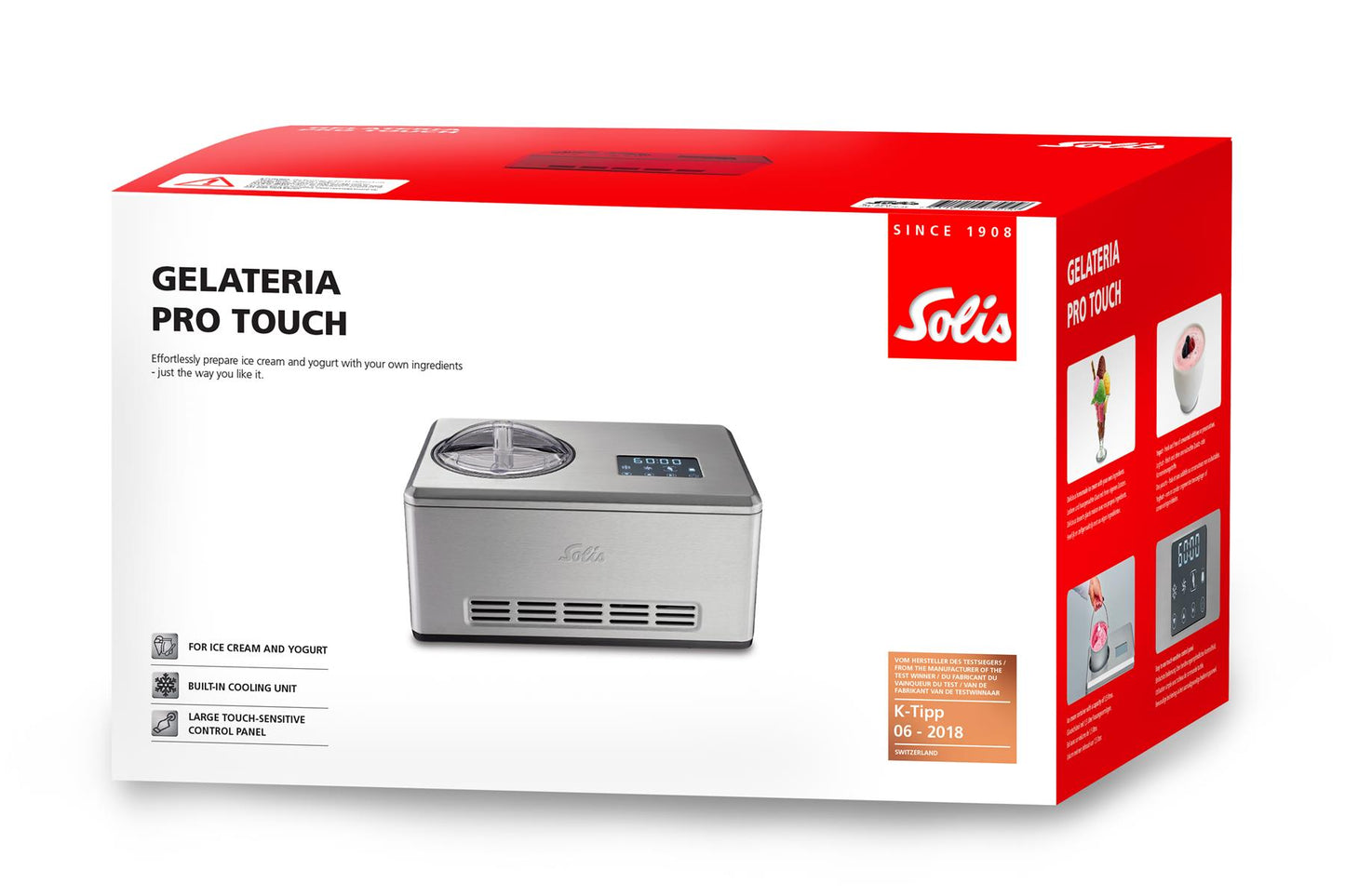 Solis Gelateria Pro Touch Icecream Maker