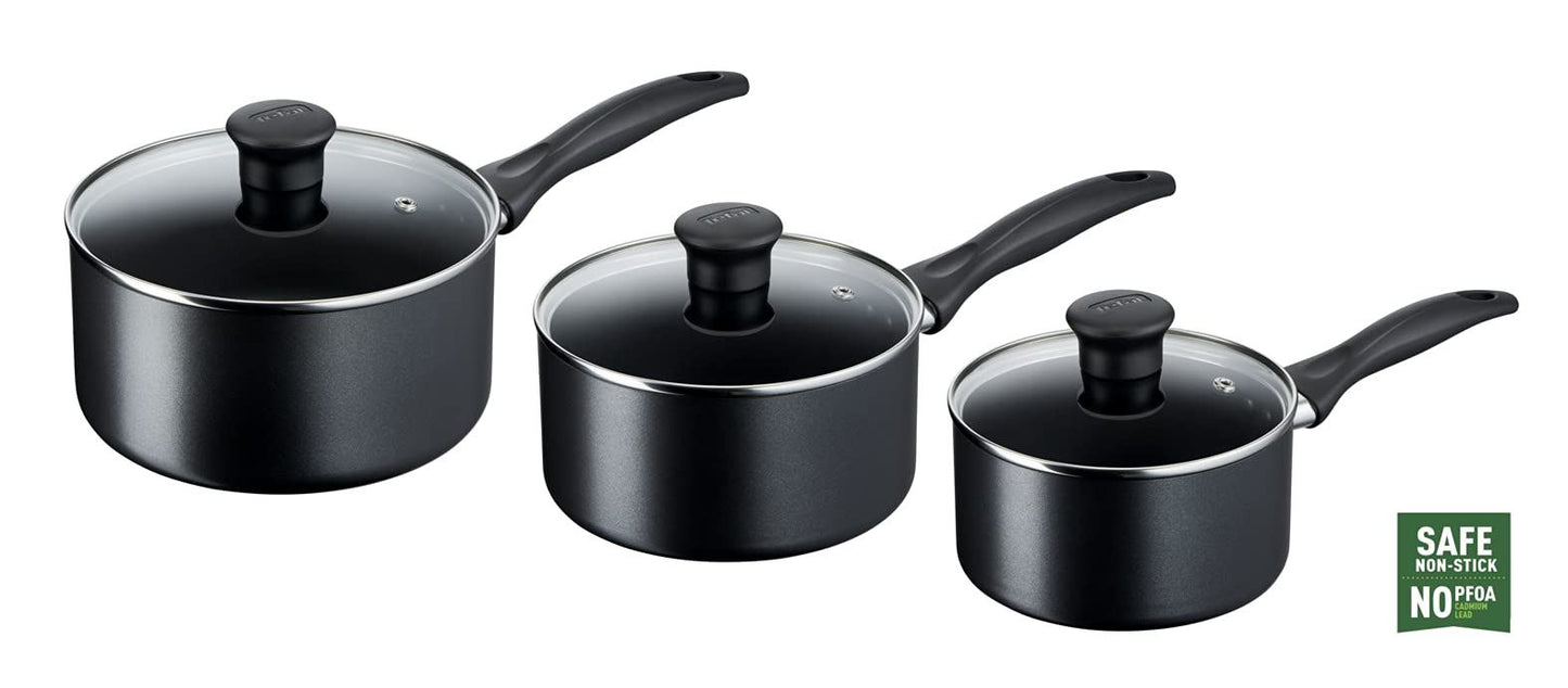 Tefal Induction 3 Piece Non-Stick Cookware Set