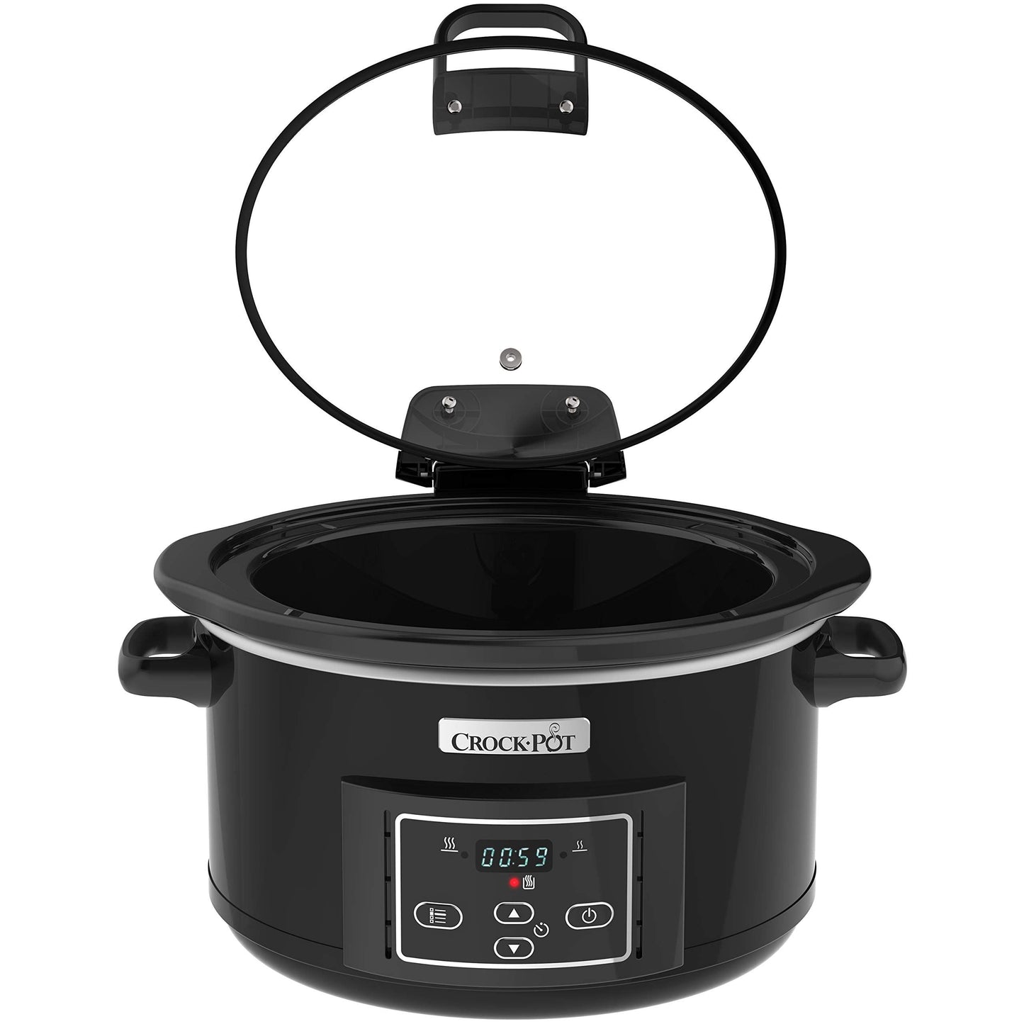 Crockpot 4.7L Lift and Serve Digital Slow Cooker with Hinged Lid