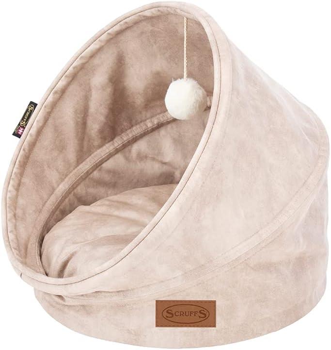 Scruffs Cream Kensington Cat Bed