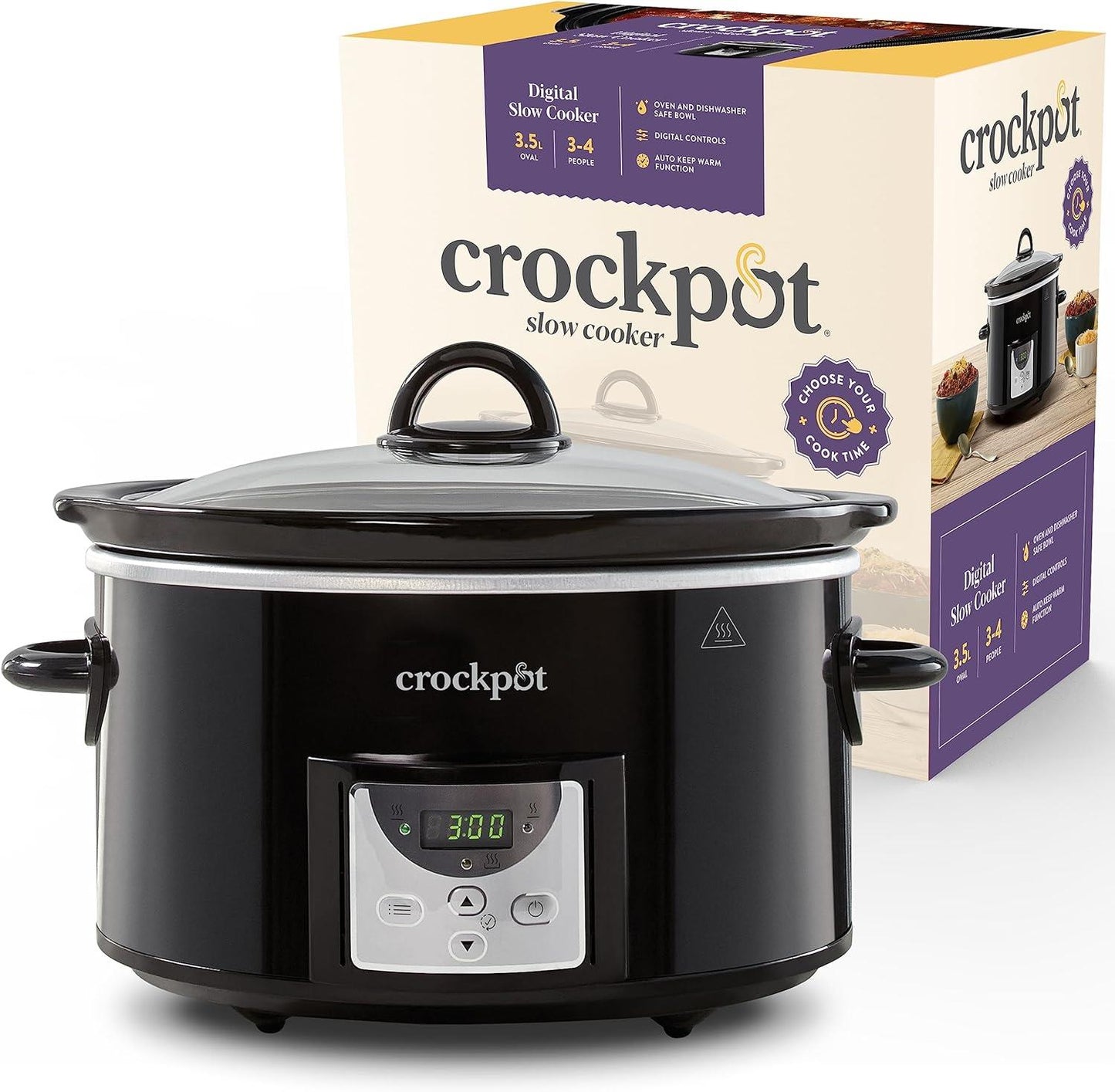 Crockpot 3.5L Digital Slow Cooker