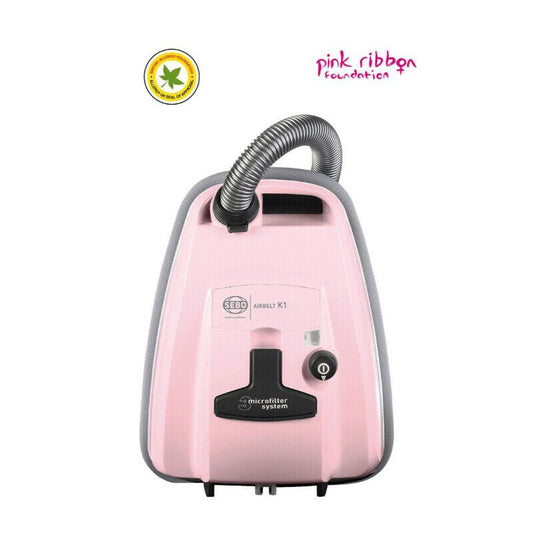 Sebo Airbelt K1 Pastel Pink Bagged Cylinder Vacuum Cleaner