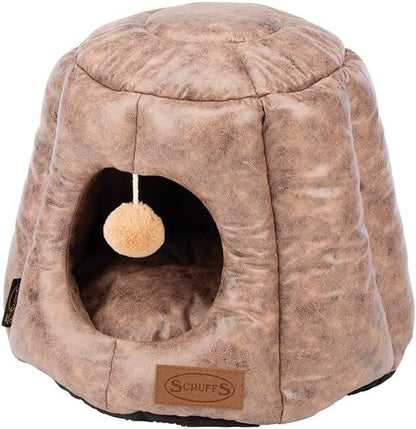 Scruffs Chocolate Knightsbridge Cat Bed