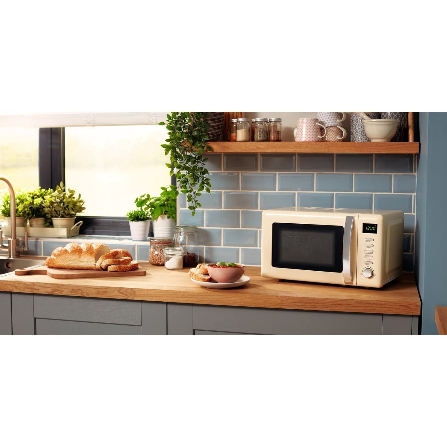 Beko 20L Solo Retro Microwave