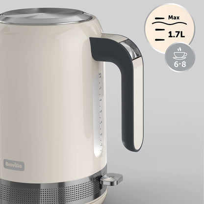 Breville High Gloss Cream 1.7L Electric Kettle