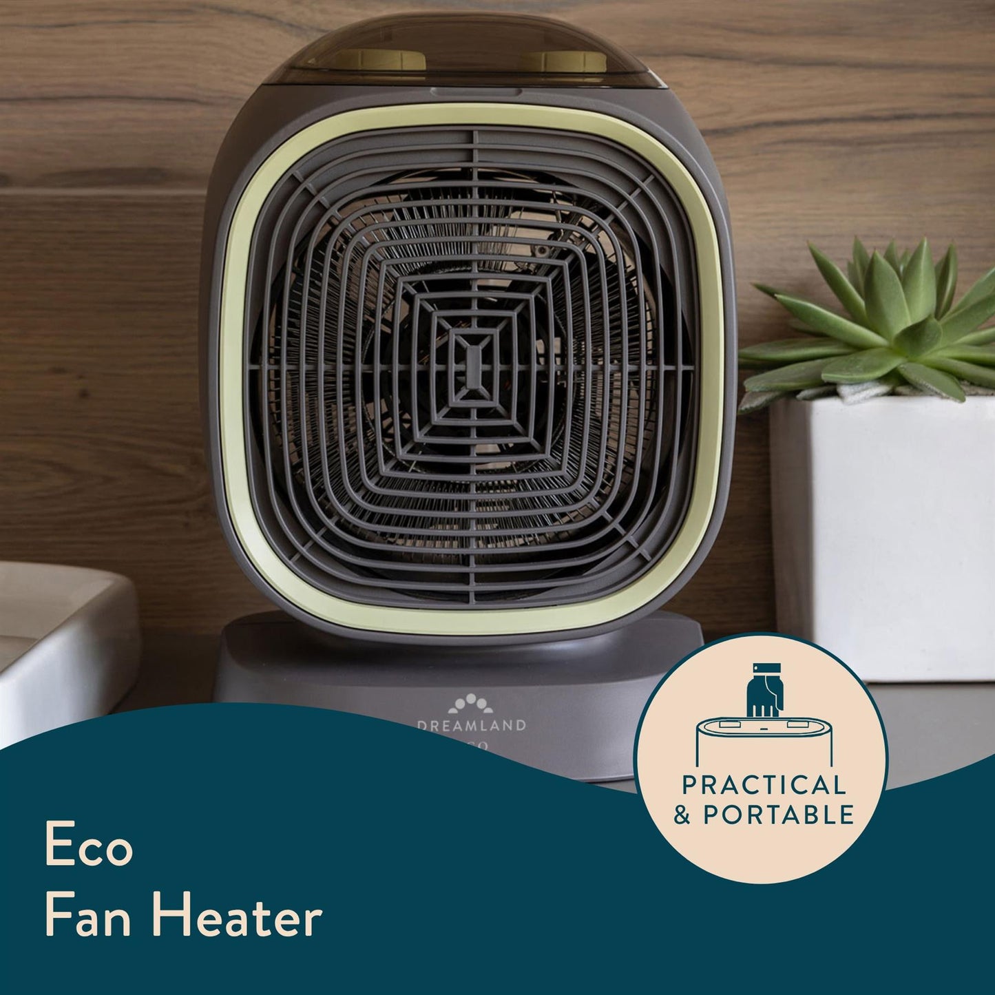 Dreamland Silent Power Eco Fan Heater