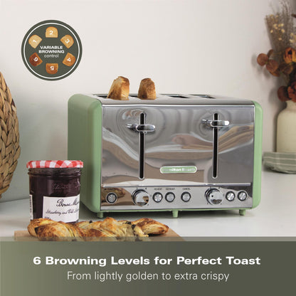 Hamilton Beach Harmony 4 Slice Toaster Matcha