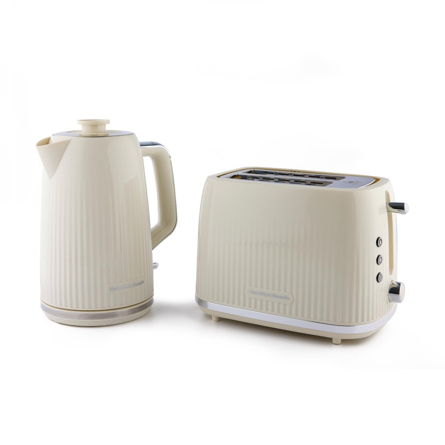 Hamilton Beach Miami Kettle & Toaster Set Sand