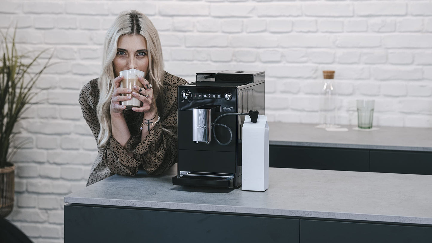 Melitta Bean-to-Cup Coffee Machine, Latticia OT Frosted black F300-100