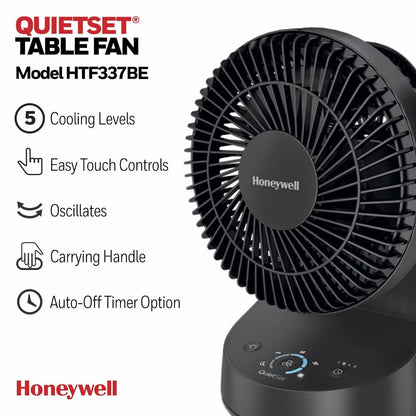 Honeywell QuietSet Oscillating Table Fan