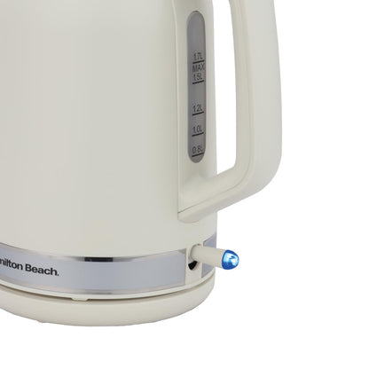 Hamilton Beach Ella 1.7L Matte Latte Kettle