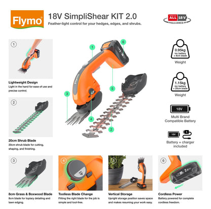 Flymo 18V SimpliShear Kit