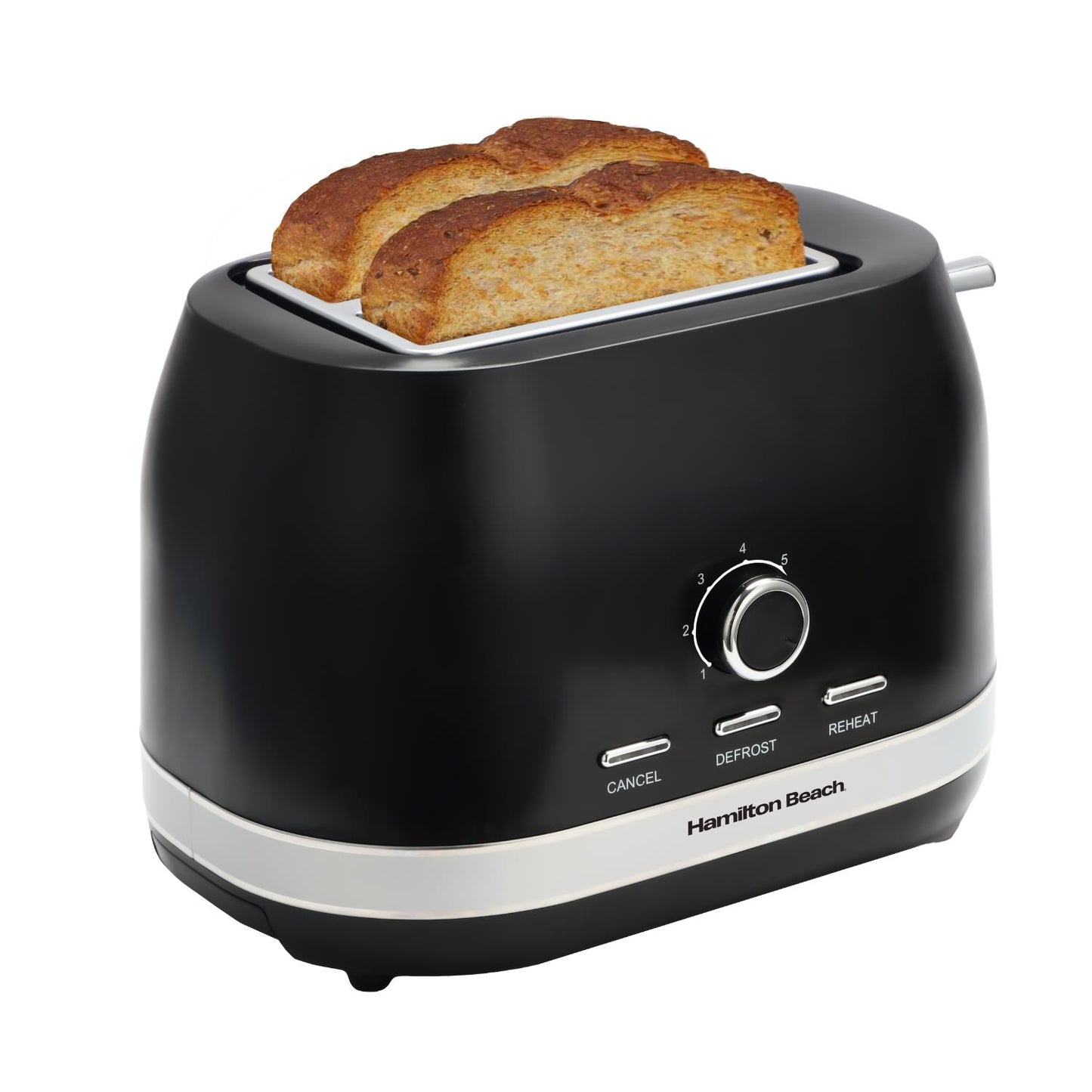 Hamilton Beach Ella 2 Slice Matte Black Toaster