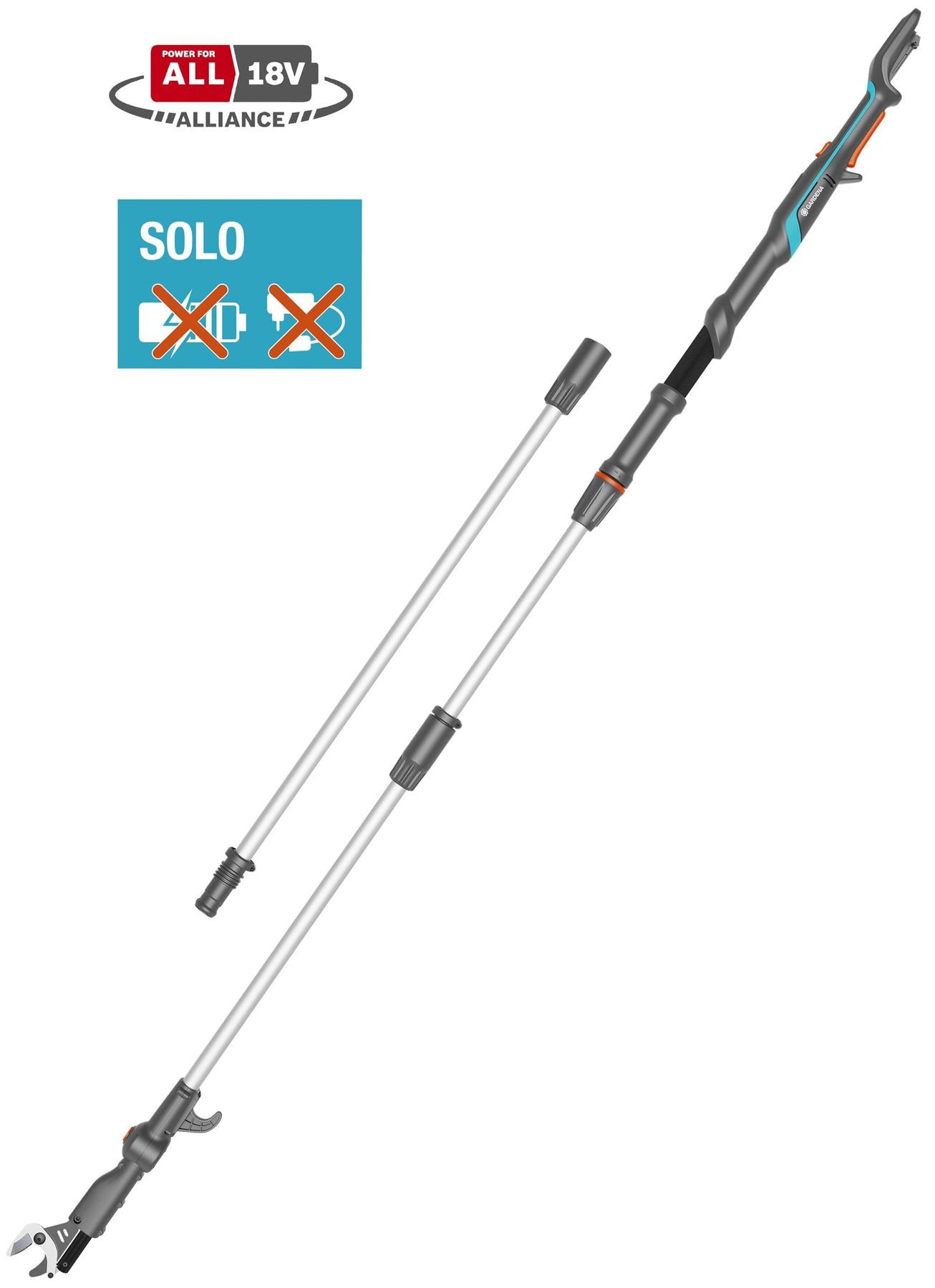 GARDENA Battery Tele Pruning Lopper 360 Solo