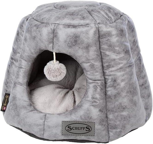 Scruffs Knightsbridge Cat Bed Grey