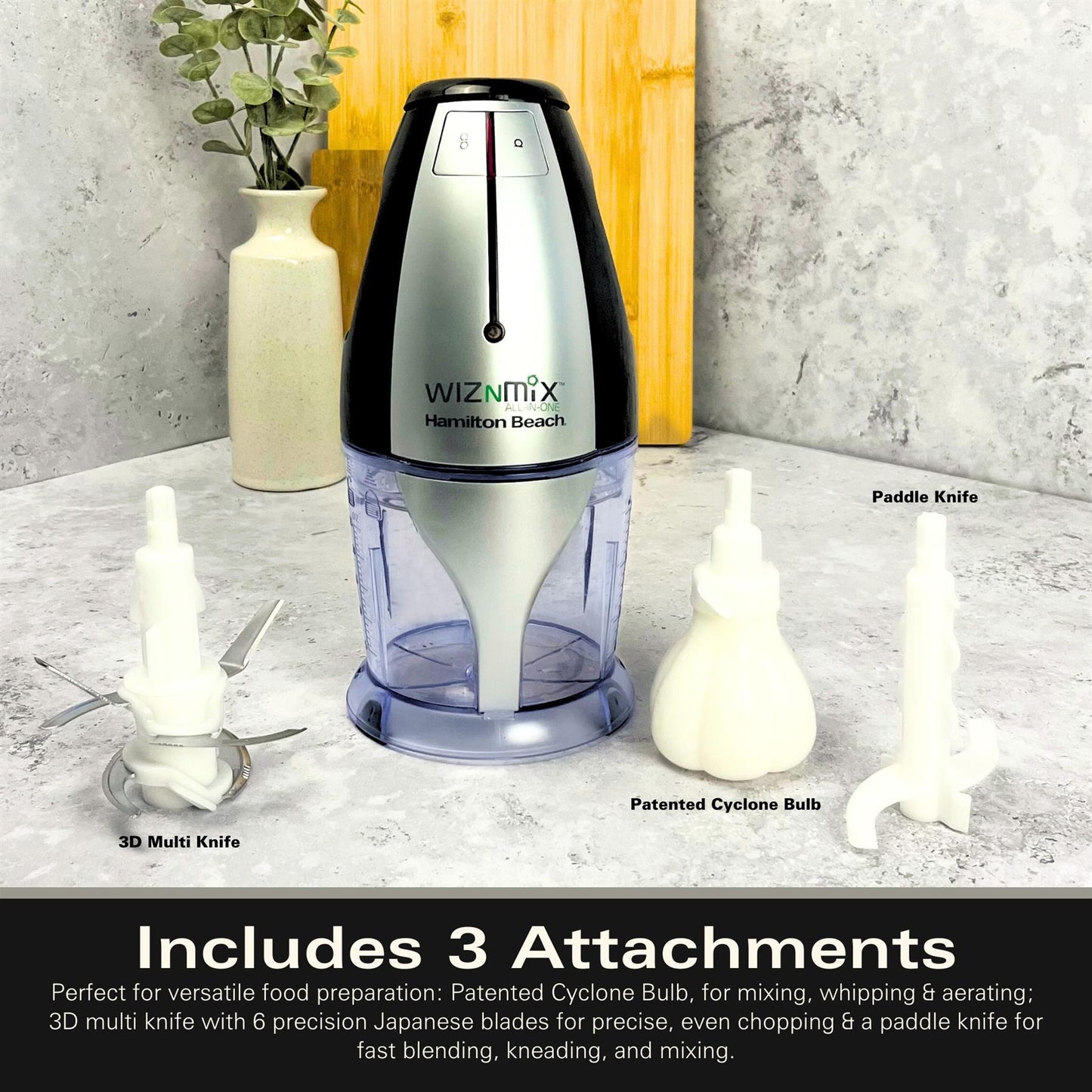 Hamilton Beach Wiz'n'Mix All in One Food Processor