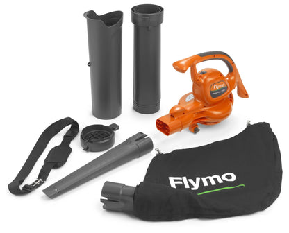 Flymo PowerVac 3000 Corded 2-in-1 Blower Vacuum