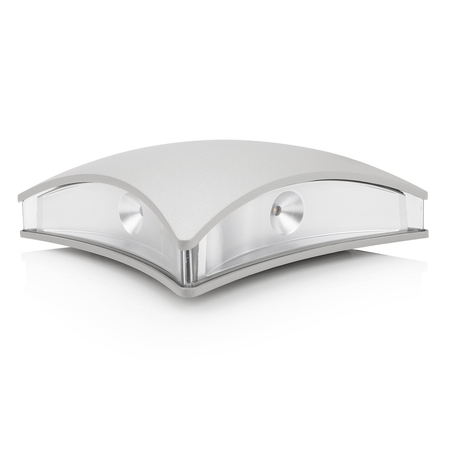 Smartwares Brushed Aluminium LED Wall Light