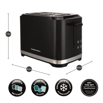 Hamilton Beach FlexiControl 2 Slice Digital Control Toaster