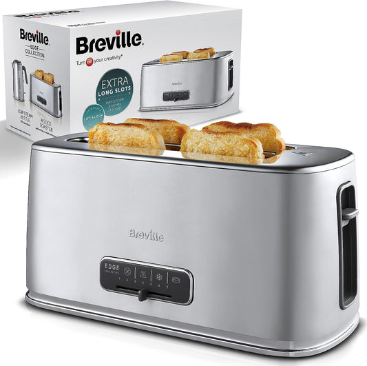 Breville Edge Long Slot 4 Slice Toaster
