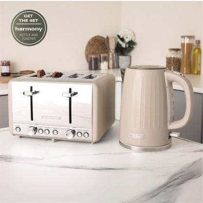 Hamilton Beach Harmony Kettle & Toaster Set - Cappuccino