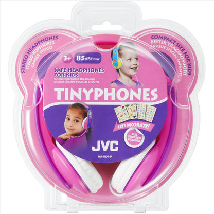 JVC Tinyphones Pink & Purple Wired Headphones
