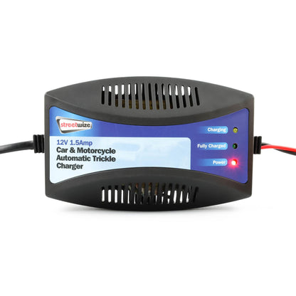 Streetwize 12V 1.5A Automatic Trickle Charger